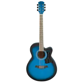 Акустическая гитара Shinobi HB402AM Grand Auditorium Blue