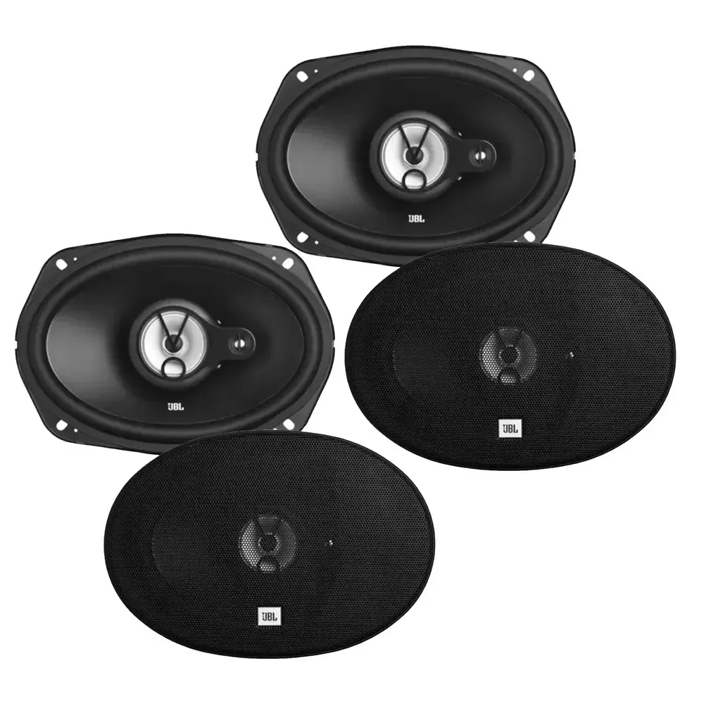 (2-Pairs) JBL Stage1 9631 240W RMS 6x9” 3-Way Coaxial Speakers