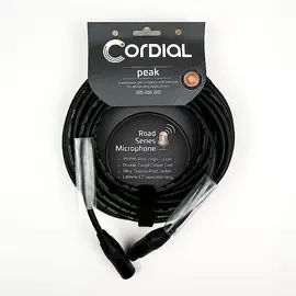 Микрофонный кабель Cordial CRM 10 FM-BLACK 10 м