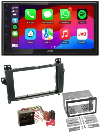 JVC Bluetooth USB MP3 2DIN DAB Autoradio für Mercedes Viano Vito W639 06-14