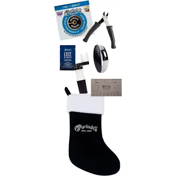 Средство по уходу за гитарой Martin Holiday Stocking Accessory Pack