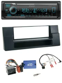 Kenwood Bluetooth Lenkrad DAB USB Autoradio für BMW 5er Ablage Rundpin