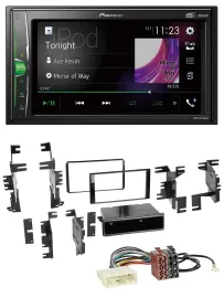 Автомагнитола Pioneer 2DIN MP3 DAB USB Bluetooth для Nissan Versa (с 2007), Nissan Xterra (с 2013)