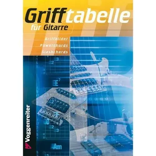 Учебное пособие Voggenreiter Grifftabelle Fur Gitarre