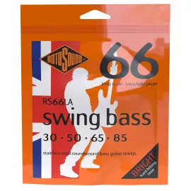 Струны для бас-гитары RotoSound RS66LA Stainless Steel Extra Light 30-85
