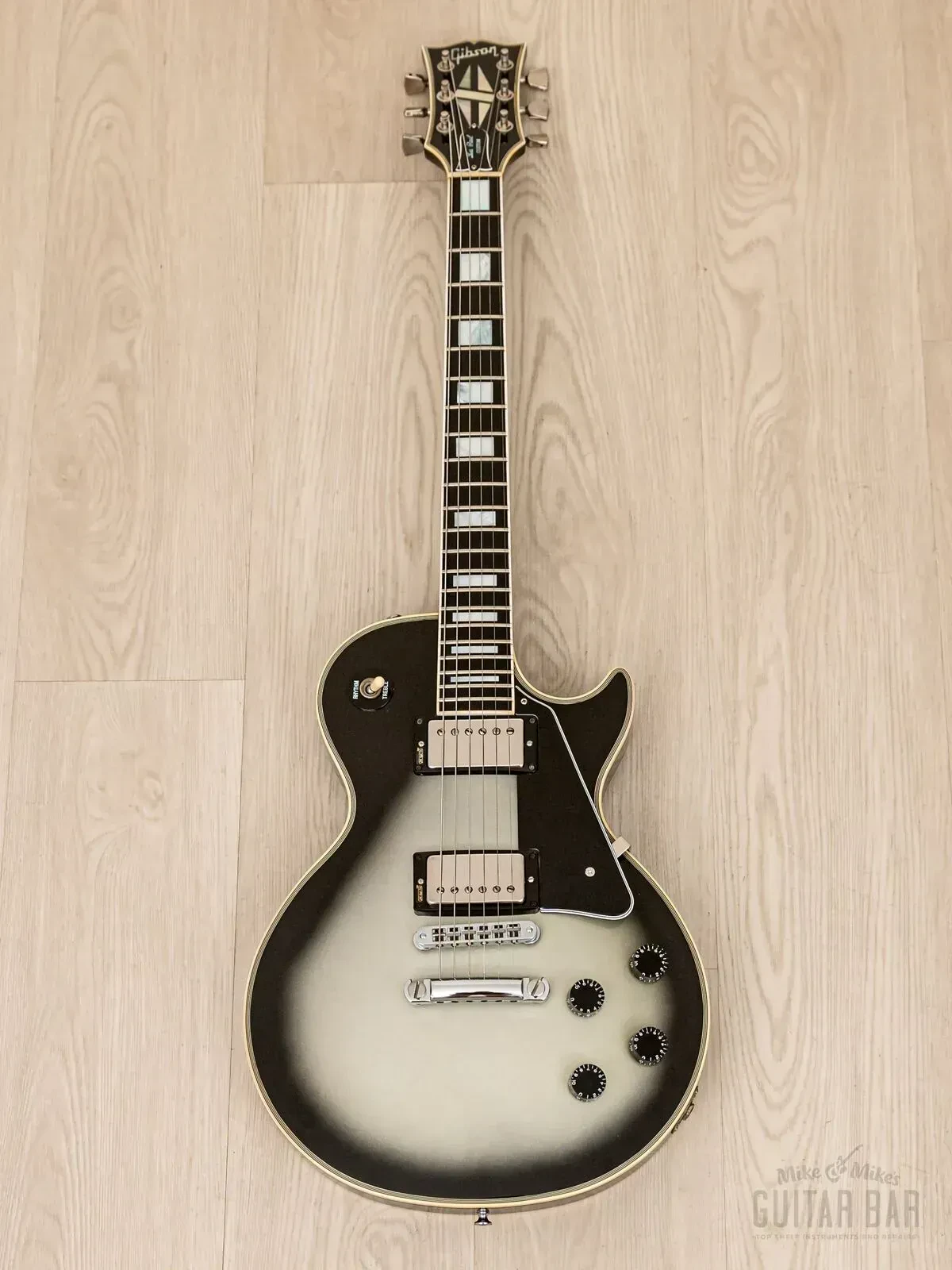 Электрогитара Gibson Les Paul Custom HH Silverburst w/case USA 1984
