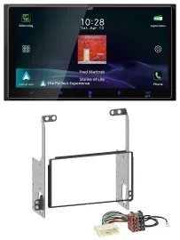 JVC USB Bluetooth 2DIN DAB MP3 Autoradio für Nissan X-Trail 2007-2014