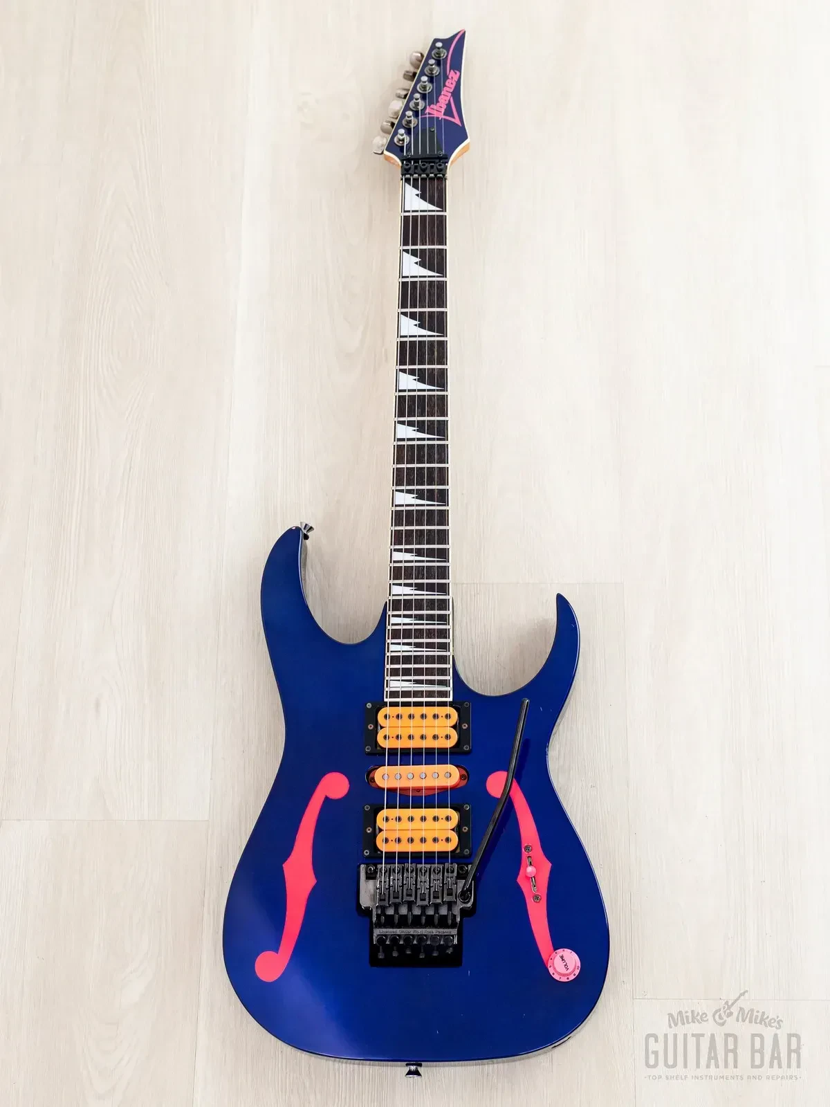 Электрогитара Ibanez PGM100 Paul Gilbert Signature HSH Jewel Blue w/gigbag Japan 1995