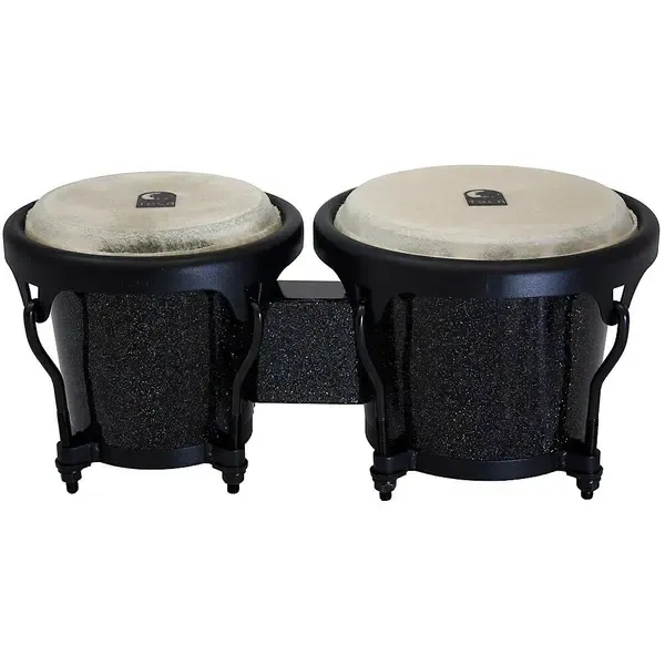 Бонго Toca Player's Series Black Sparkle Wood Bongos 6 and 7 in. Black Sparkle