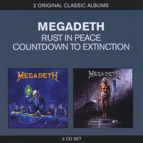MEGADETH - Rust In Peace / Countdown To Extinction (2CD)