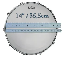 Пластик для барабана Adoro ADPC-CL-14 DP Classic Clear