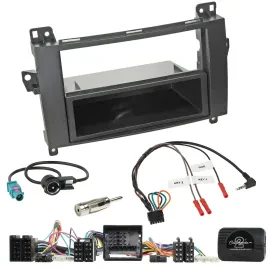 Einbauset Lenkradadapter DIN Autoradio für Mercedes Vito Viano W639 Audio 5 20 5