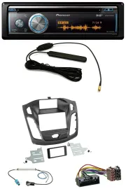Pioneer CD USB Bluetooth DAB MP3 Autoradio für Ford Focus (DYB, 2011-2014)