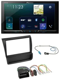 Pioneer MP3 Bluetooth USB 2DIN DAB Autoradio für Audi R8 (42, 2006-2015)