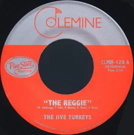 Виниловая пластинка The Jive Turkeys – Reggie / Duck's Dirge (2011)