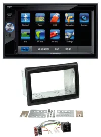 Blaupunkt SD Bluetooth 2DIN MP3 USB AUX Autoradio für Renault Megane 2002-2008