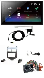 Pioneer DAB MP3 Bluetooth 2DIN USB Autoradio für Chevrolet Aveo Sonic ab 2011 du