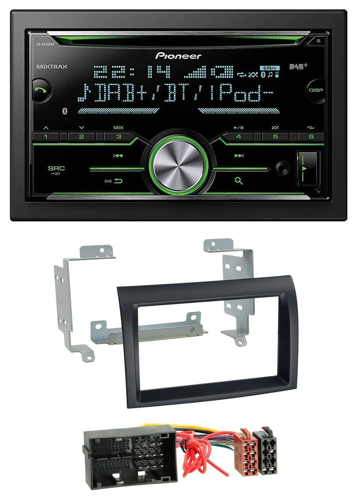 Pioneer Bluetooth MP3 DAB 2DIN USB CD Autoradio für Citroen Jumper Fiat Ducato P