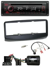Автомагнитола Kenwood CD USB Bluetooth DAB для Fiat Multipla 2006–2010