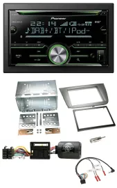 Pioneer Bluetooth Lenkrad DAB 2DIN USB CD Autoradio für Seat Altea Altea XL Tole