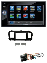 Blaupunkt SD Bluetooth 2DIN MP3 USB AUX Autoradio für Citroen Jumpy Dispatch Spa