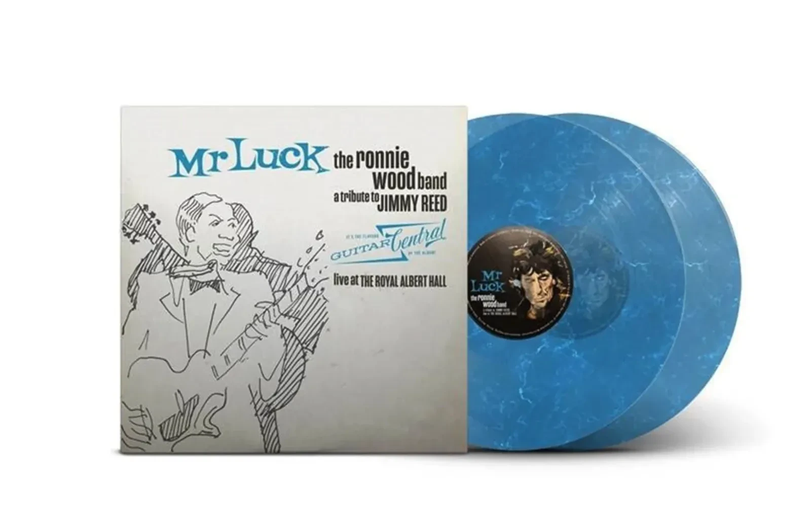 Ronnie Wood - Mr. Luck - A Tribute to Jimmy Reed: Live.. [Blue Vinyl] NEW Sealed