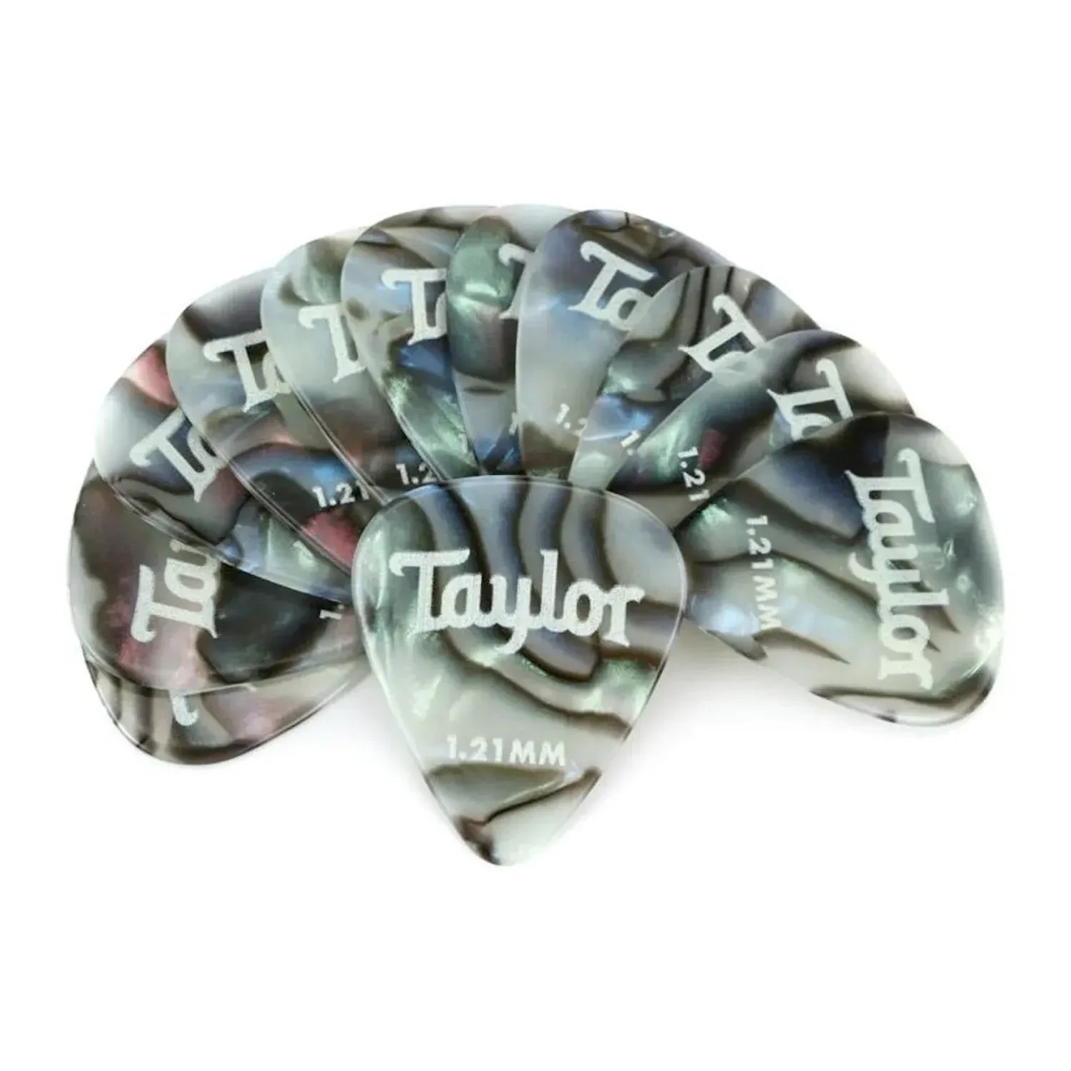 Медиаторы Taylor Celluloid 351 Abalone 1.21 (12 штук)