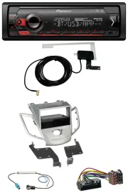 Автомагнитола для Ford Fiesta (JA8, 2010–2017, без штатного дисплея) Pioneer DAB, USB, MP3, Bluetooth