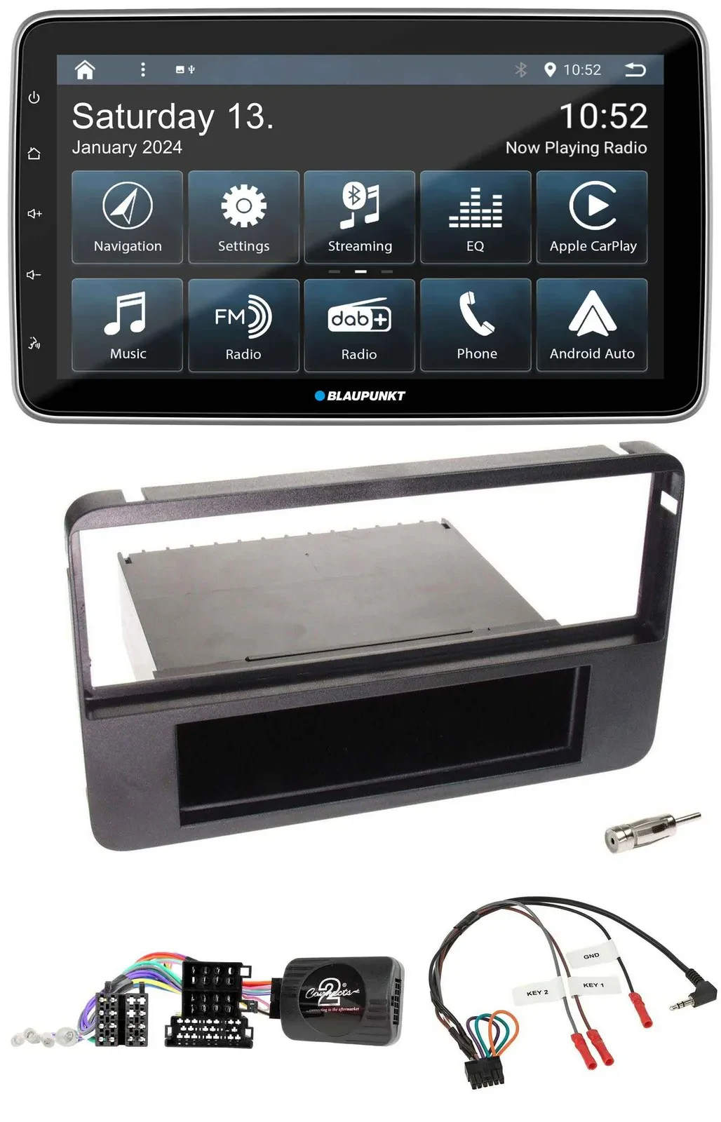 Blaupunkt USB DAB SD Lenkrad Bluetooth Autoradio für Alfa 159 Brera Spider