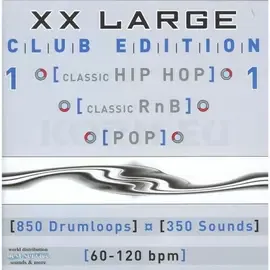 CD-диск Best Service XXLarge Club Edition 1 Audio 850 Drumloops 350 Sounds