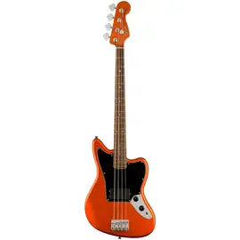 Бас-гитара Fender Squier Affinity Jaguar Bass H Laurel FB Metallic Orange