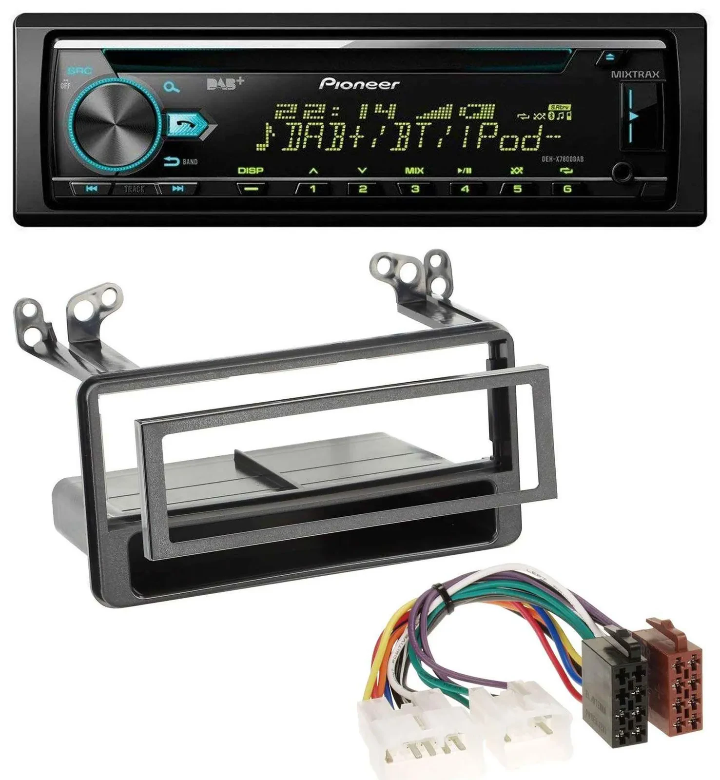Pioneer DAB MP3 CD USB Bluetooth Autoradio für Toyota Avensis, Verso, Celica