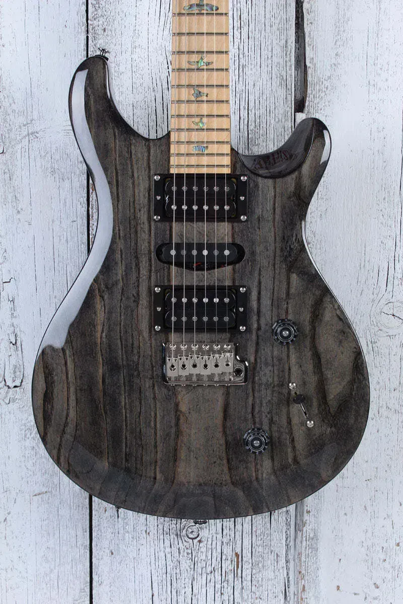 PRS SE Swamp Ash Special HHS Electric Guitar Charcoal Finish with Gig Bag