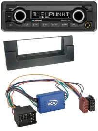 Автомагнитола для BMW 5er E39/X5 E53 Blaupunkt Run Bluetooth, DAB, MP3, USB