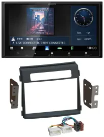 Kenwood Bluetooth 2DIN USB DAB MP3 Autoradio für Kia Soul AM Facelift 11-14