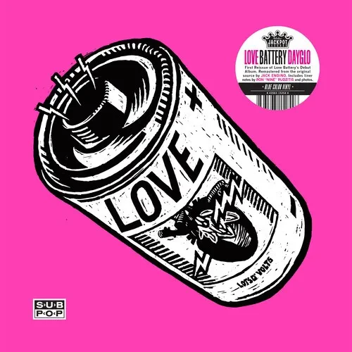 Виниловая пластинка Love Battery - Dayglo [New Vinyl LP] Blue, Colored Vinyl, Reissue