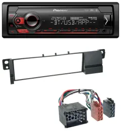 Pioneer MP3 USB DAB Bluetooth Autoradio für BMW 3er E46 (Rundpin, ab 1998)