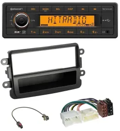 Автомагнитола для Dacia Continental 1 DIN DAB MP3 AUX USB