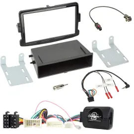 Radioset Lenkradadapter DIN Autoradio für Dacia Duster Dokker Logan ab 12 piano