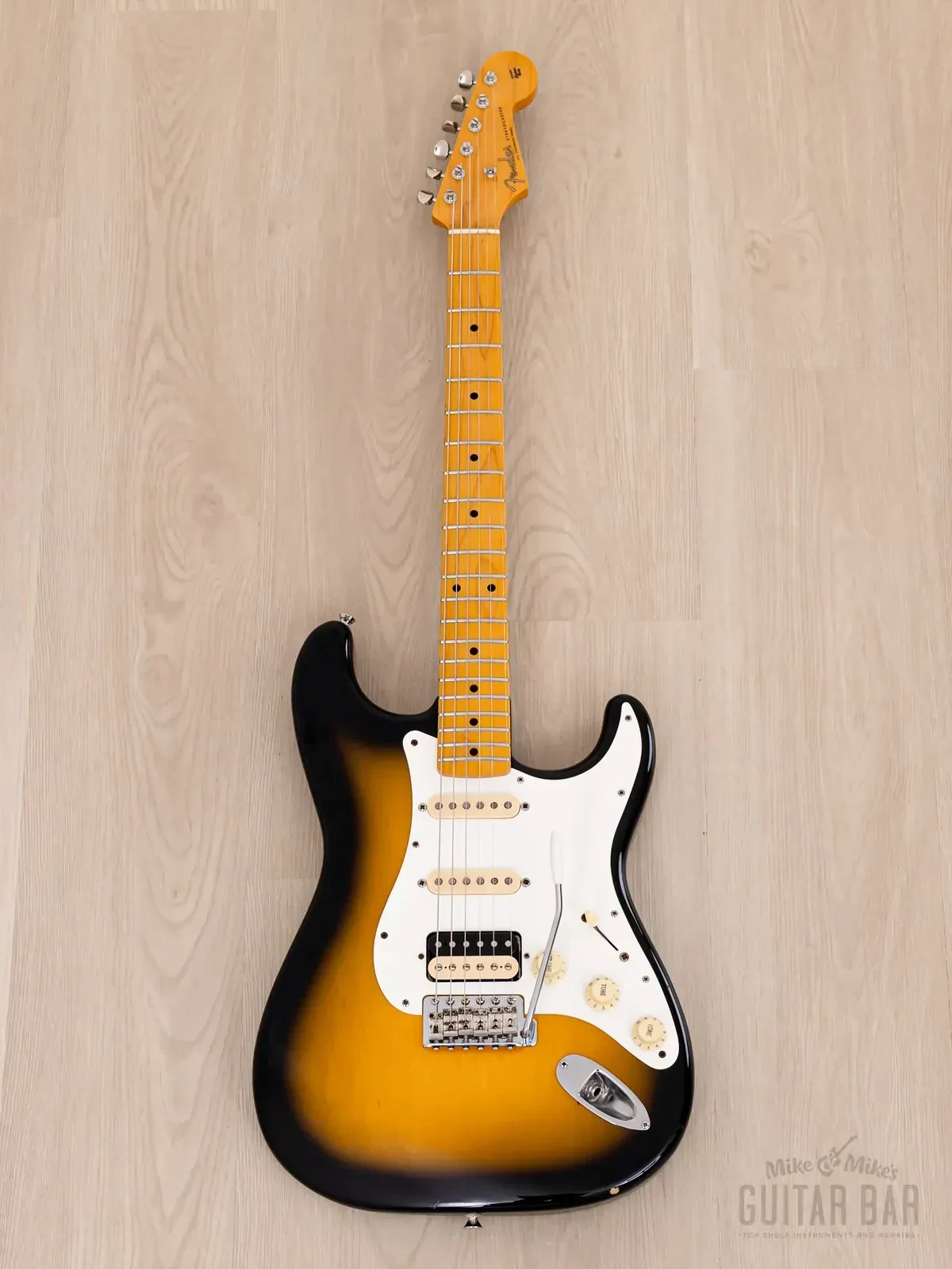 Электрогитара Fender JV Modified 50s Stratocaster HSS Sunburst w/gigbag Japan 2022