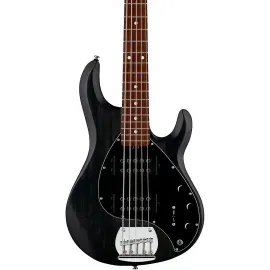 Sterling StingRay Ray5HH LE 5-String Bass Guitar Trans Black Satin