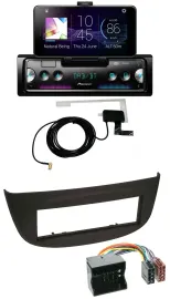 Pioneer DAB Bluetooth MP3 USB Autoradio für Renault Twingo (07-14) schwarz
