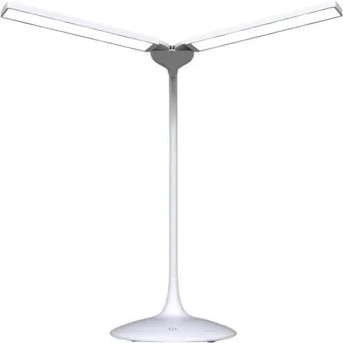 JustIn LED Piano Lamp weiß matt dimmbar mit Schwanenhals | Neu