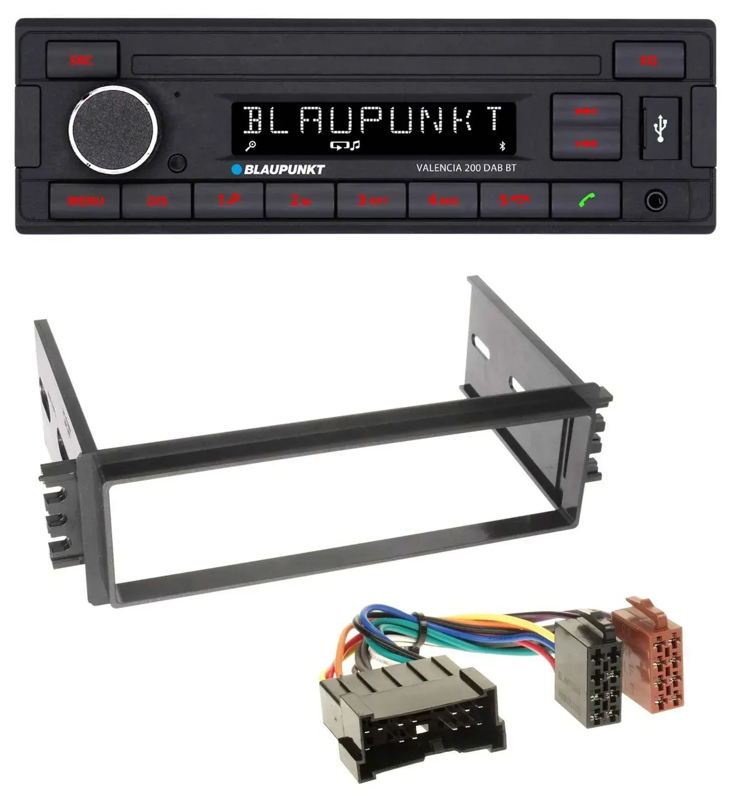 Blaupunkt DAB MP3 Bluetooth USB Autoradio für Hyundai Accent (2002-2005)
