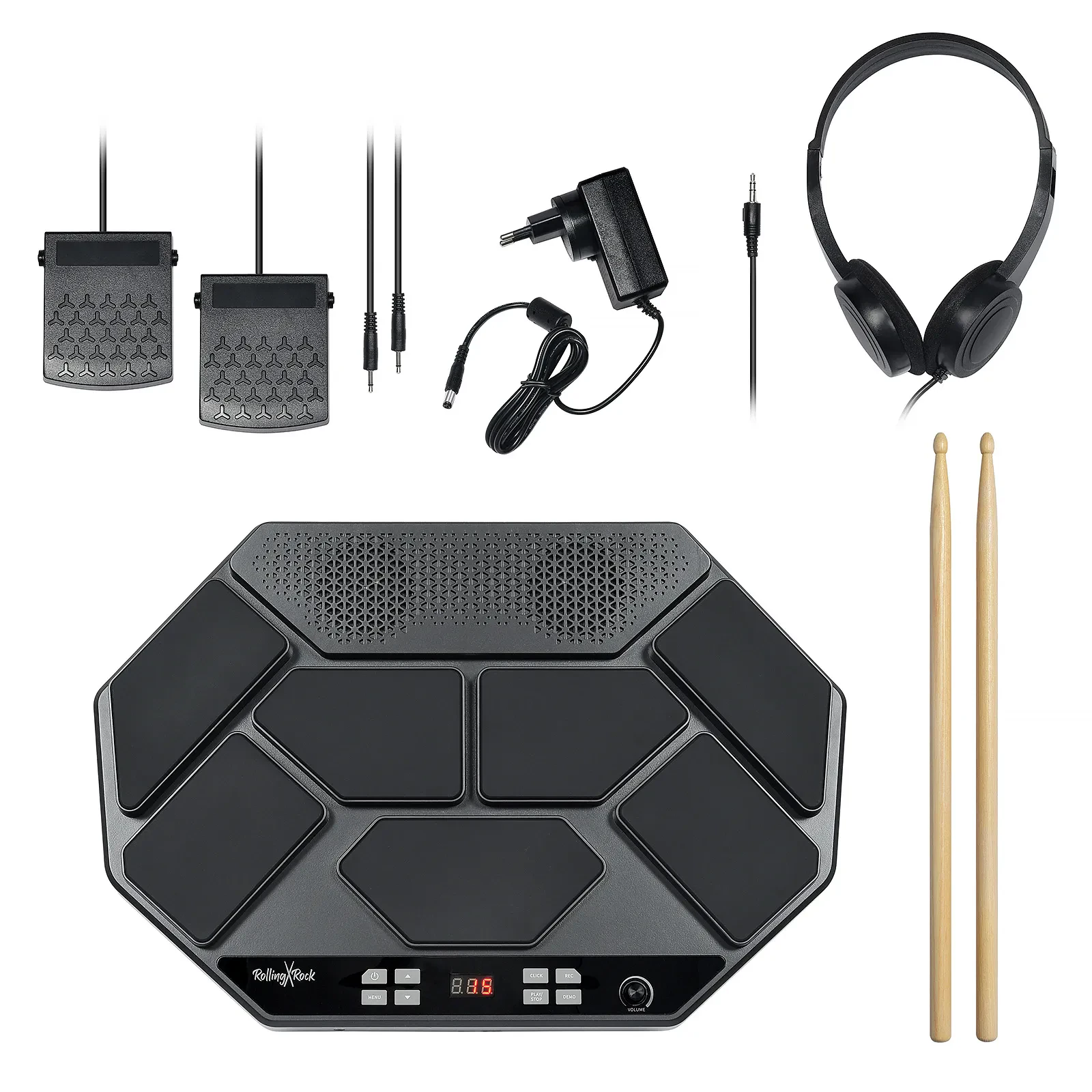 Электронная ударная установка ROLLING ROCK MP-50 портативная
