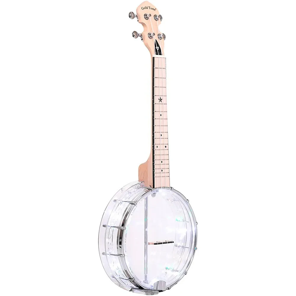 Банджо-укулеле Gold Tone Lightup Little Gem Amethyst Diamond