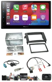 Pioneer DAB USB Lenkrad Bluetooth 2DIN Autoradio für Mercedes A- B-Klasse W169 T