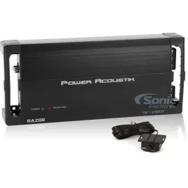 Power Acoustik RZ1-2300D | 2300W Class-D Monoblock Amplifier