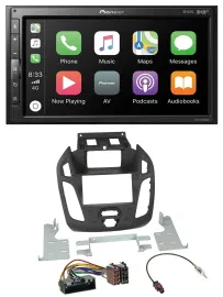 Pioneer USB MP3 DAB 2DIN Bluetooth Autoradio für Ford Transit 2012-2018 Display