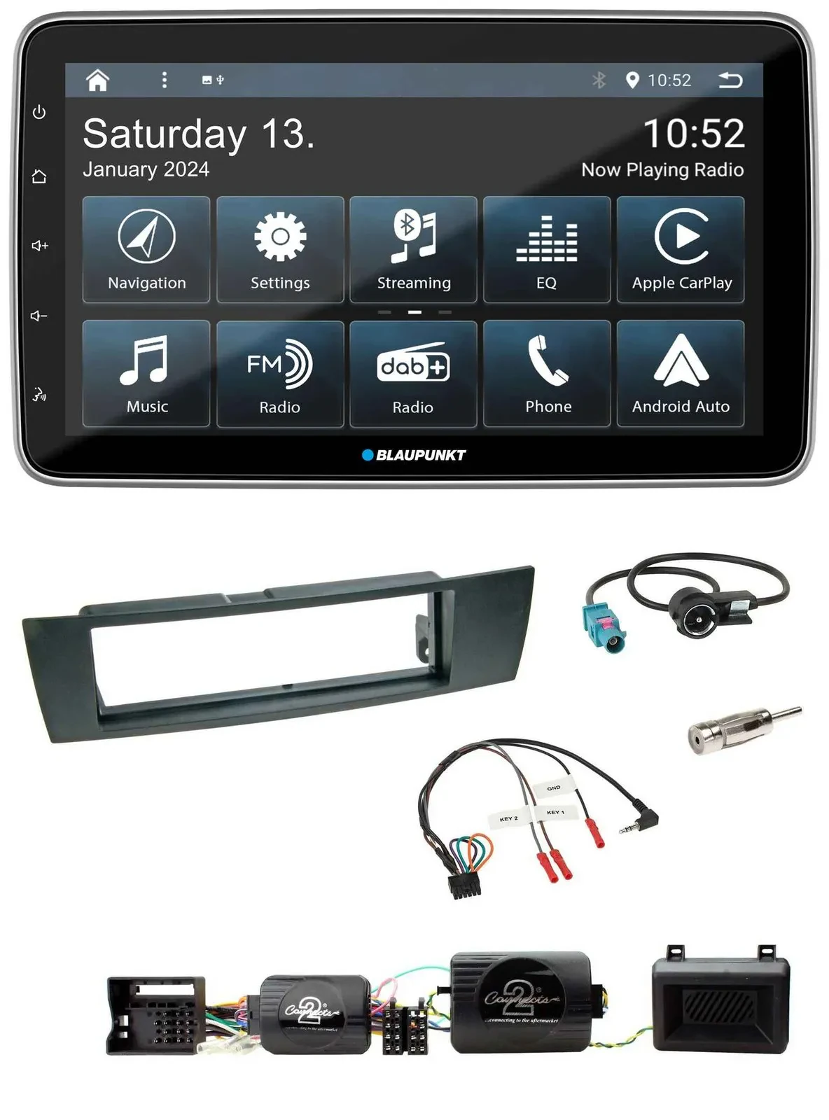 Blaupunkt USB DAB SD Lenkrad Bluetooth Autoradio für BMW 1er 2004-2013 E87